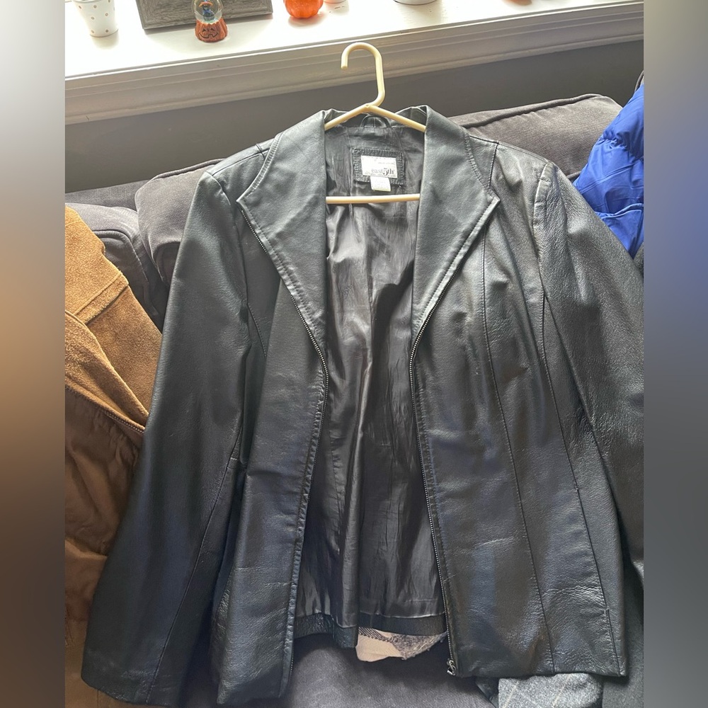 East 5th Women's Genuine Leather Jacket